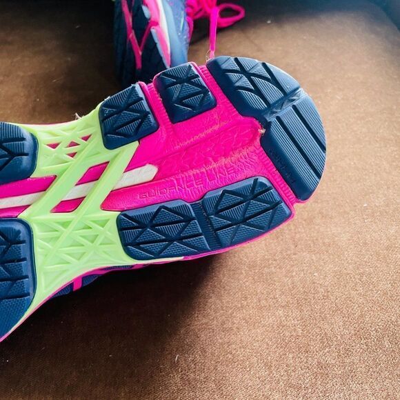 NEW Asics GEL KAYANO 22 Navy Blue Pink 9 Medium US 40.5 EUR 6.5 UK - Picture 7 of 9